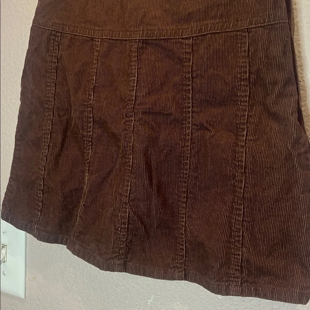 Gymboree Vintage Girl’s Tyrolean Lure brown corduroy Skirt Size 9